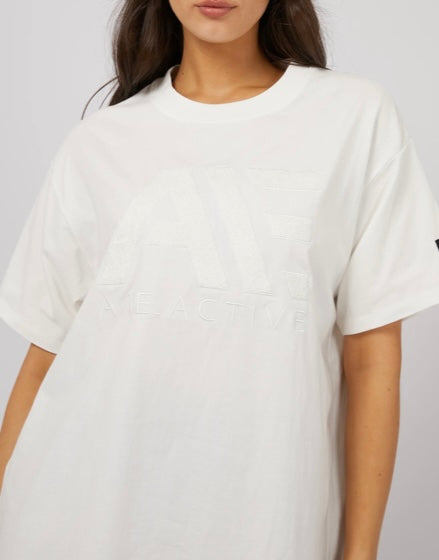 Base Active Tee White