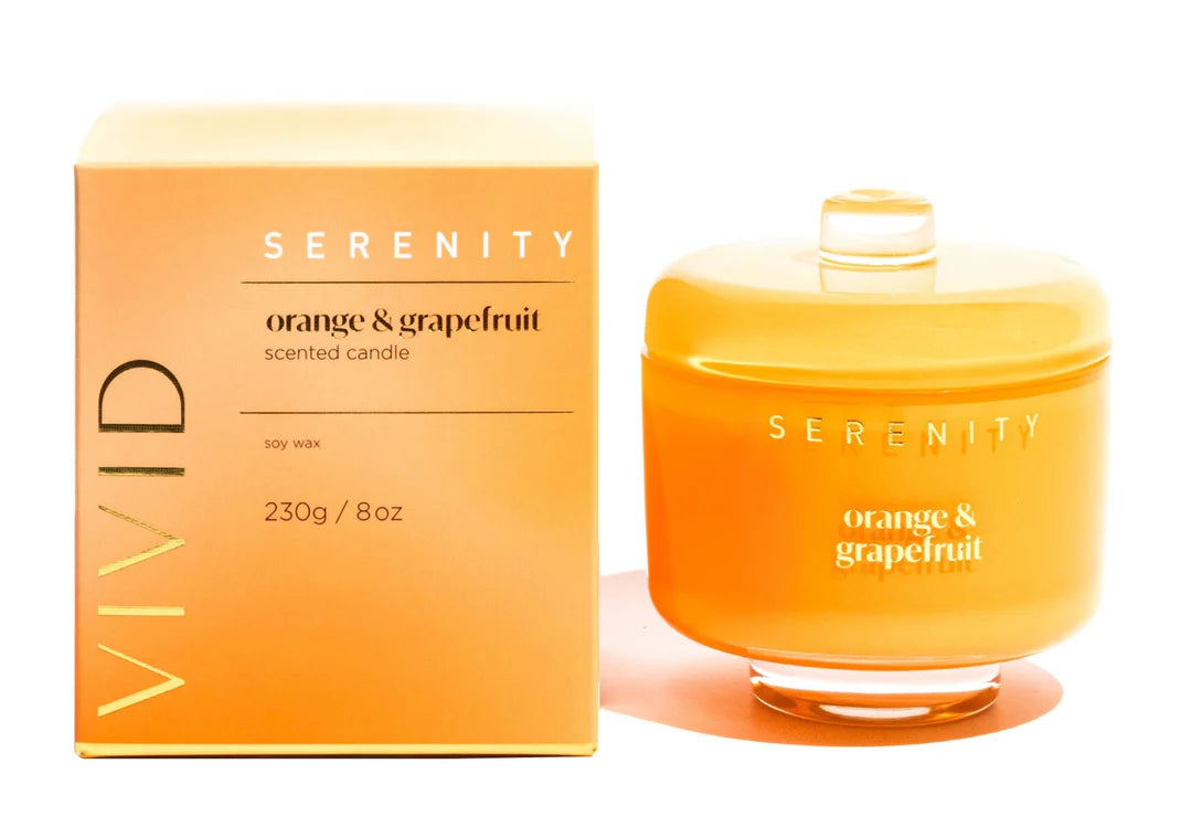 Orange & Grapefruit Candle - Emelda's Shoes