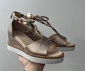 Melrose Champagne - Emelda's Shoes