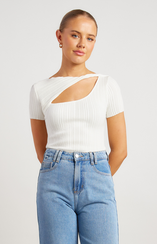Twist Knit Top