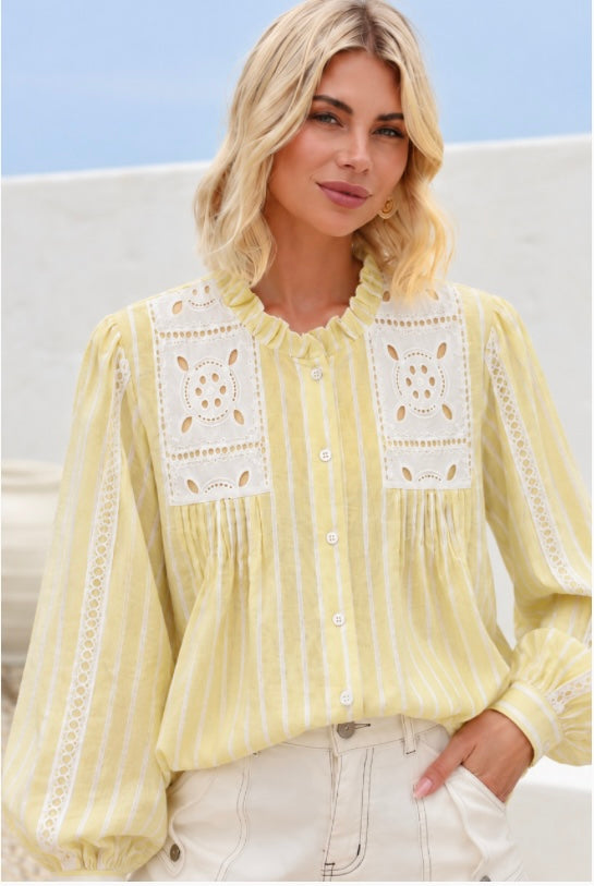 Smaibulun lemon stripe bomber