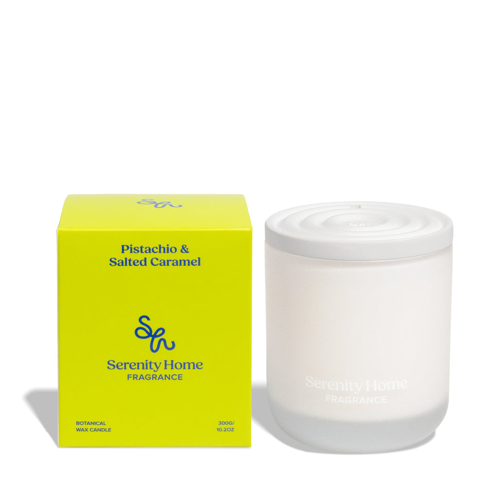 Pistachio & Salted Caramel 300g Candle - Emelda's Shoes