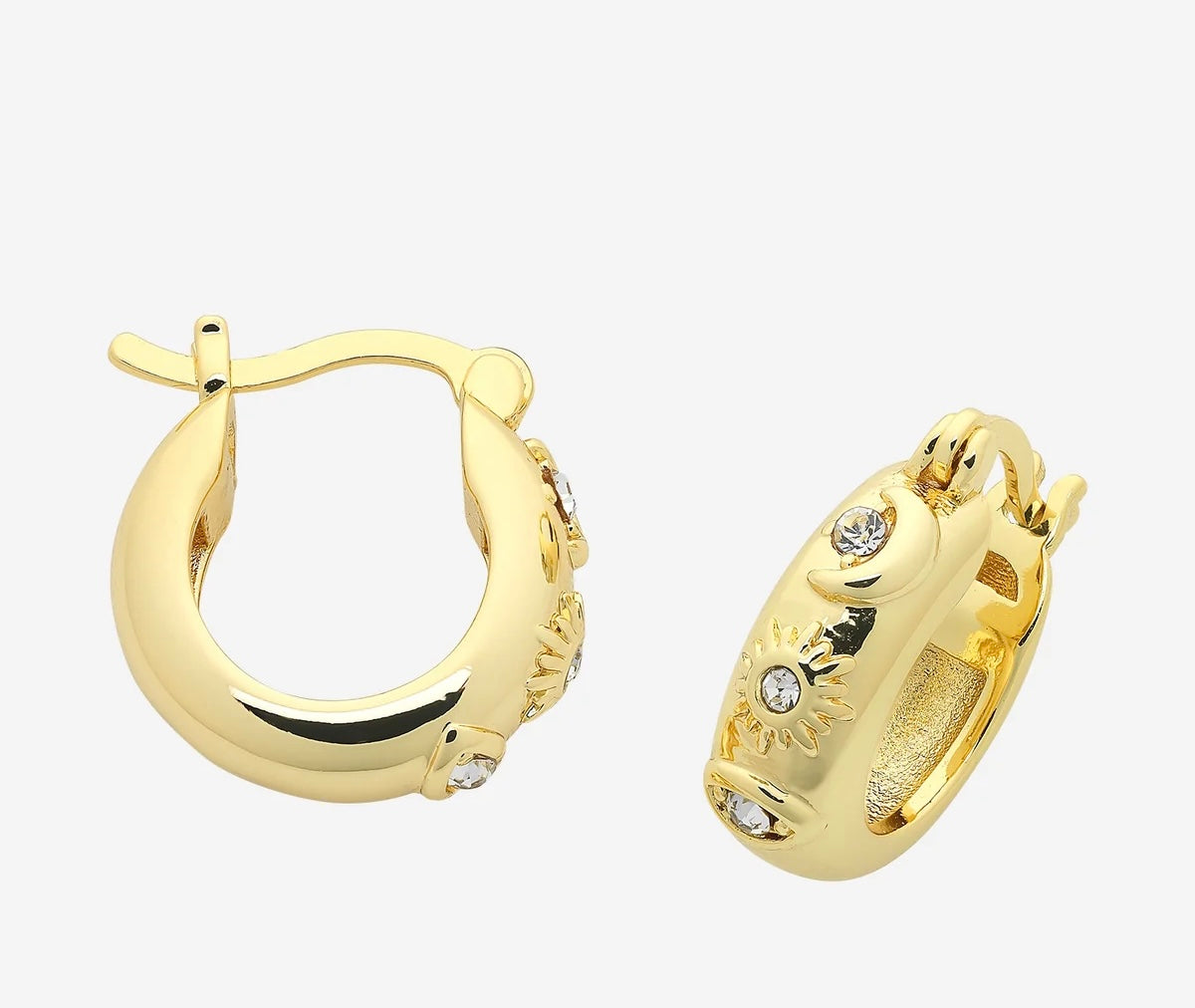 Rumi Gold Earring - Emelda's Shoes