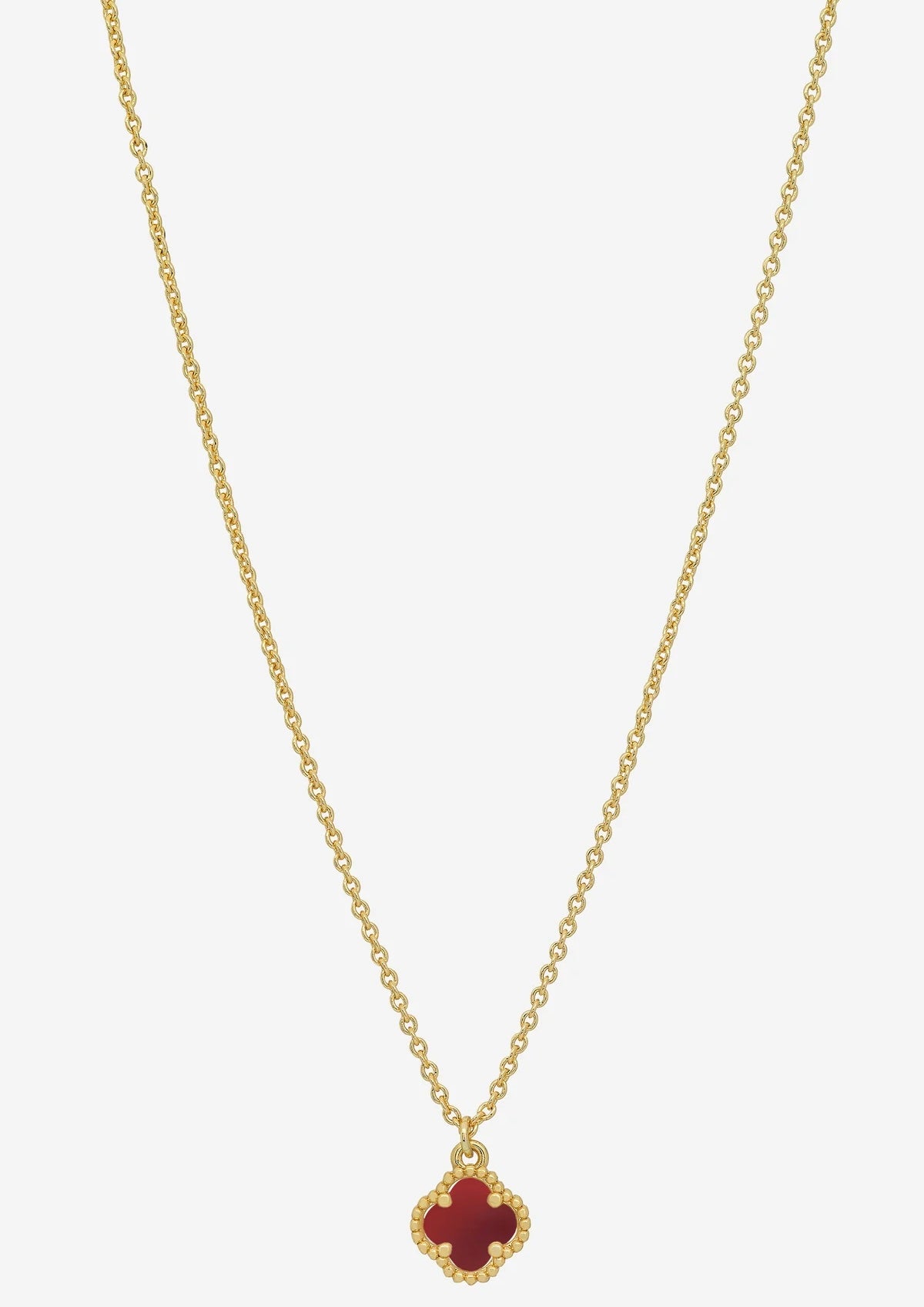 Reign Gold Scarlet Necklace - Emelda's Shoes