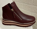 Evol  Burgundy - Bur & Nude Sole - Emelda's Shoes