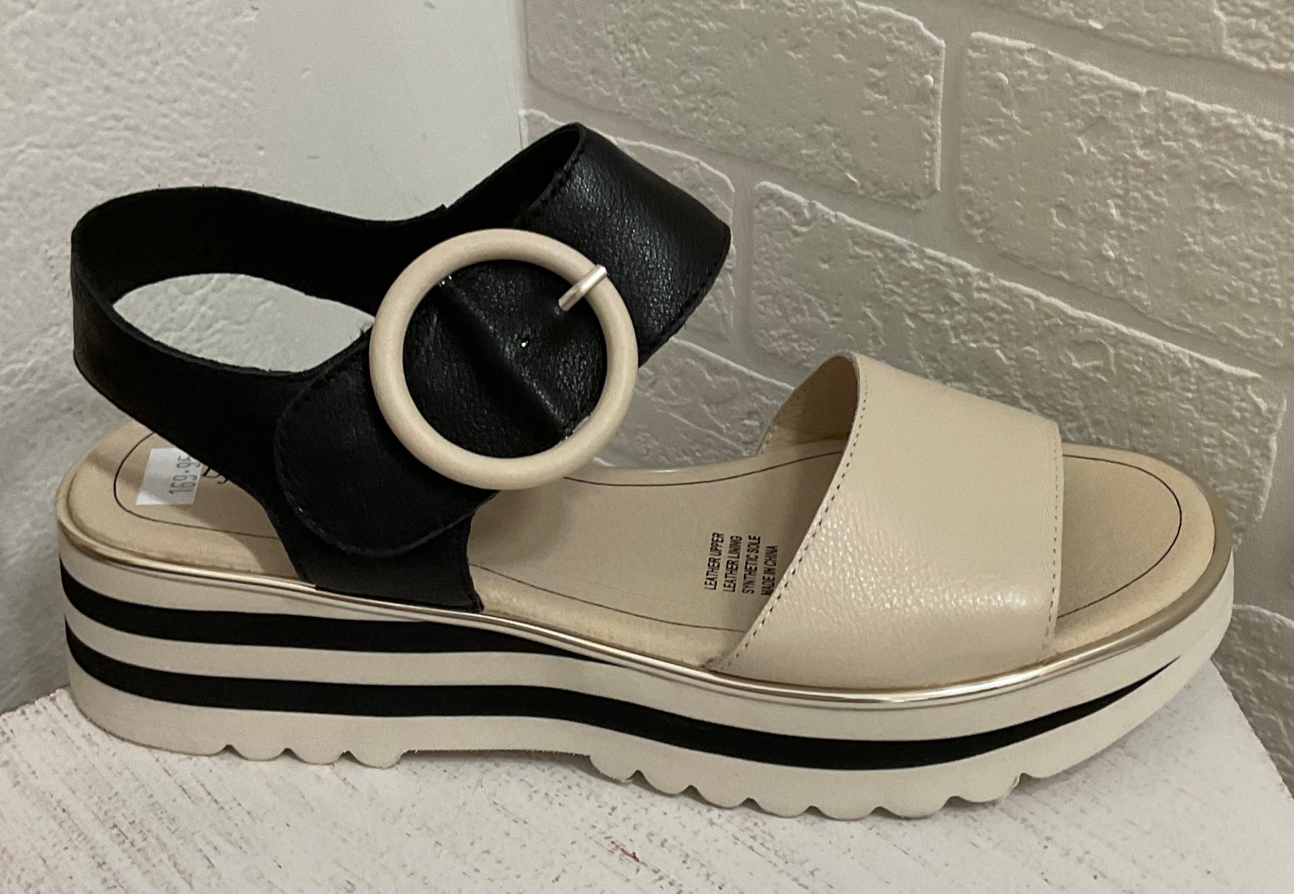 Milk & Black Velcro