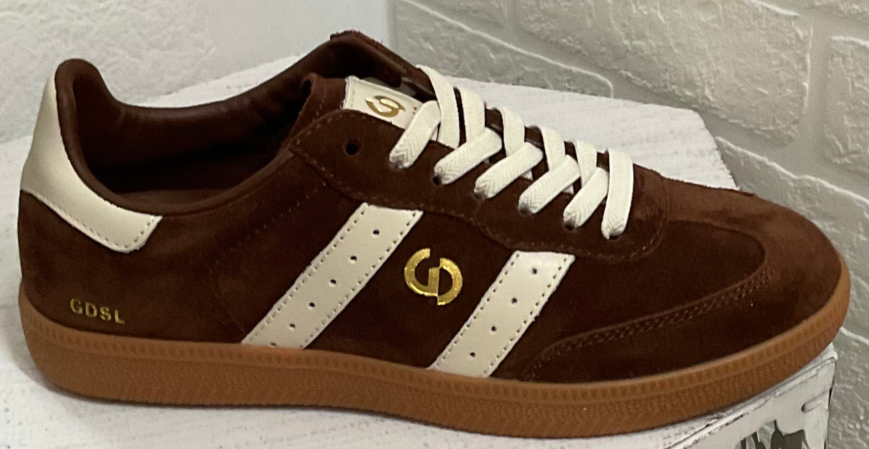 Coffee/Ivory Suede - Emelda's Shoes