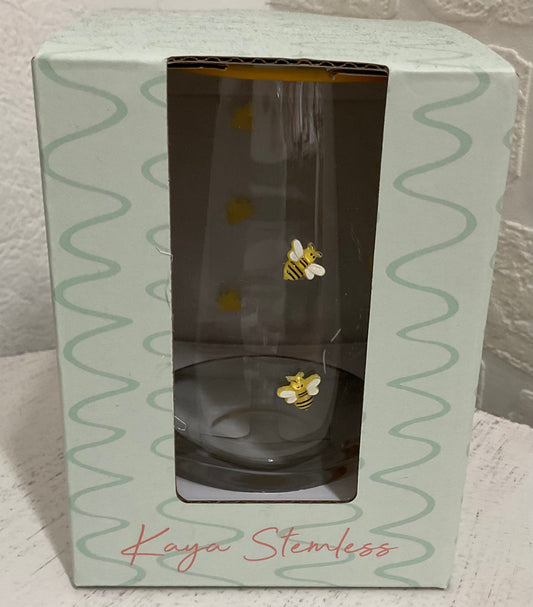 Kaya Bee 12cm Stemless Glass