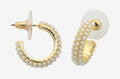 Marigold Gold Pearl Earrings