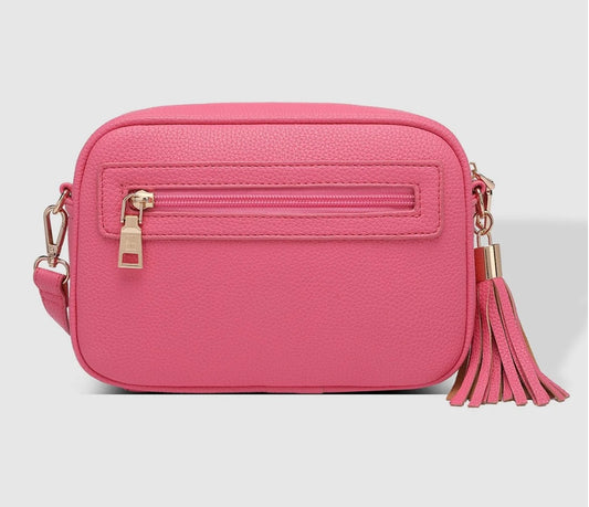 Jacinta Lipstick Pink Crossbody Bag