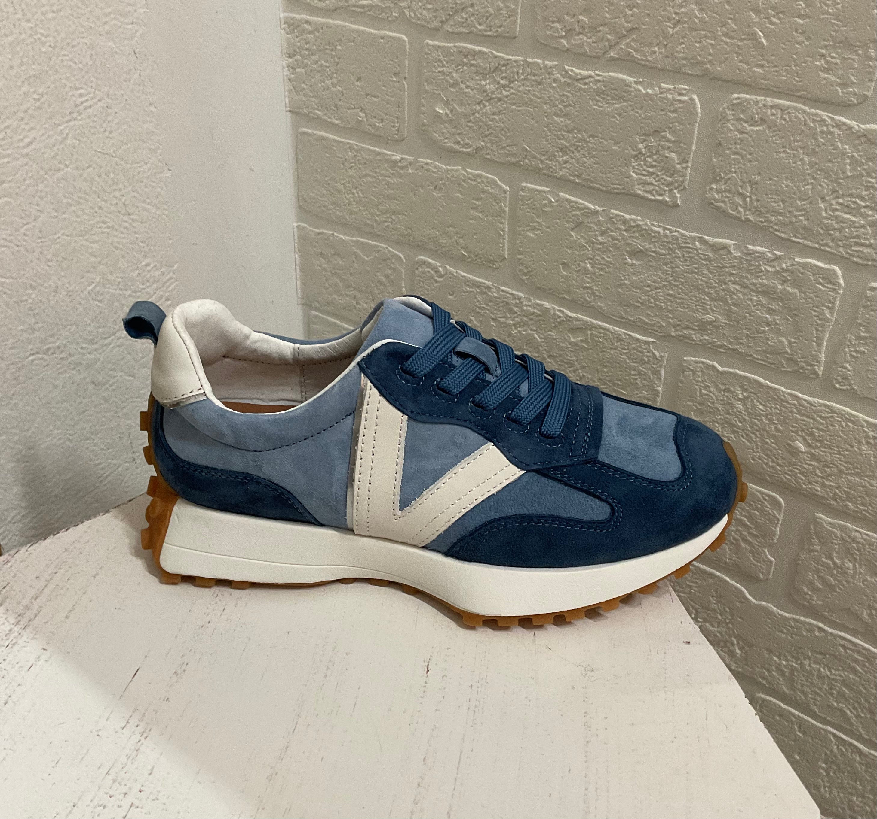 Orange-Denim Multi