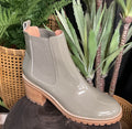 Biscoti Khaki Patent Leather