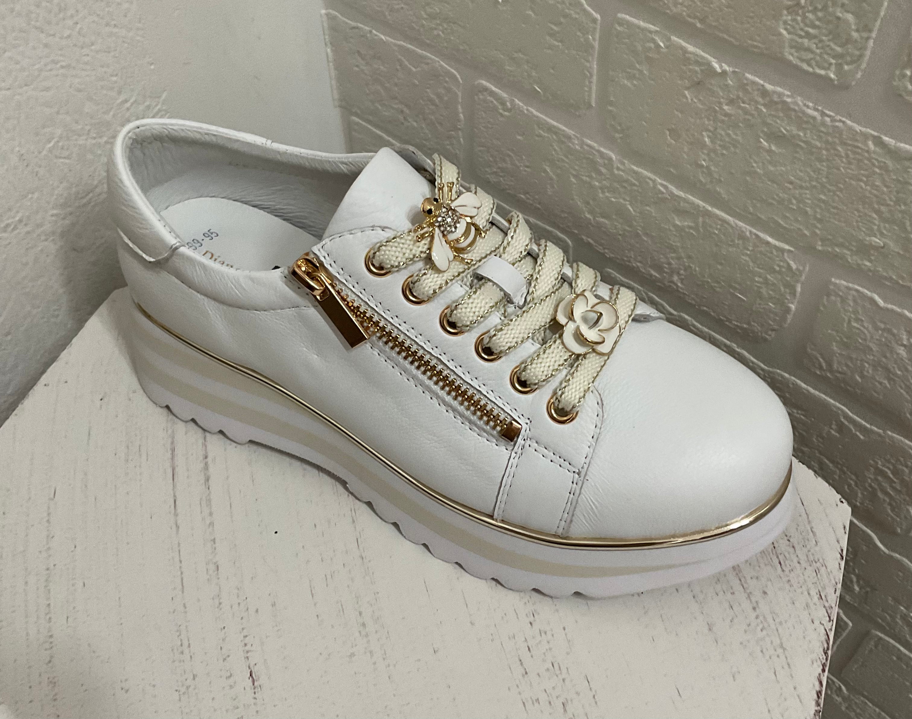 Eminza White - Emelda's Shoes