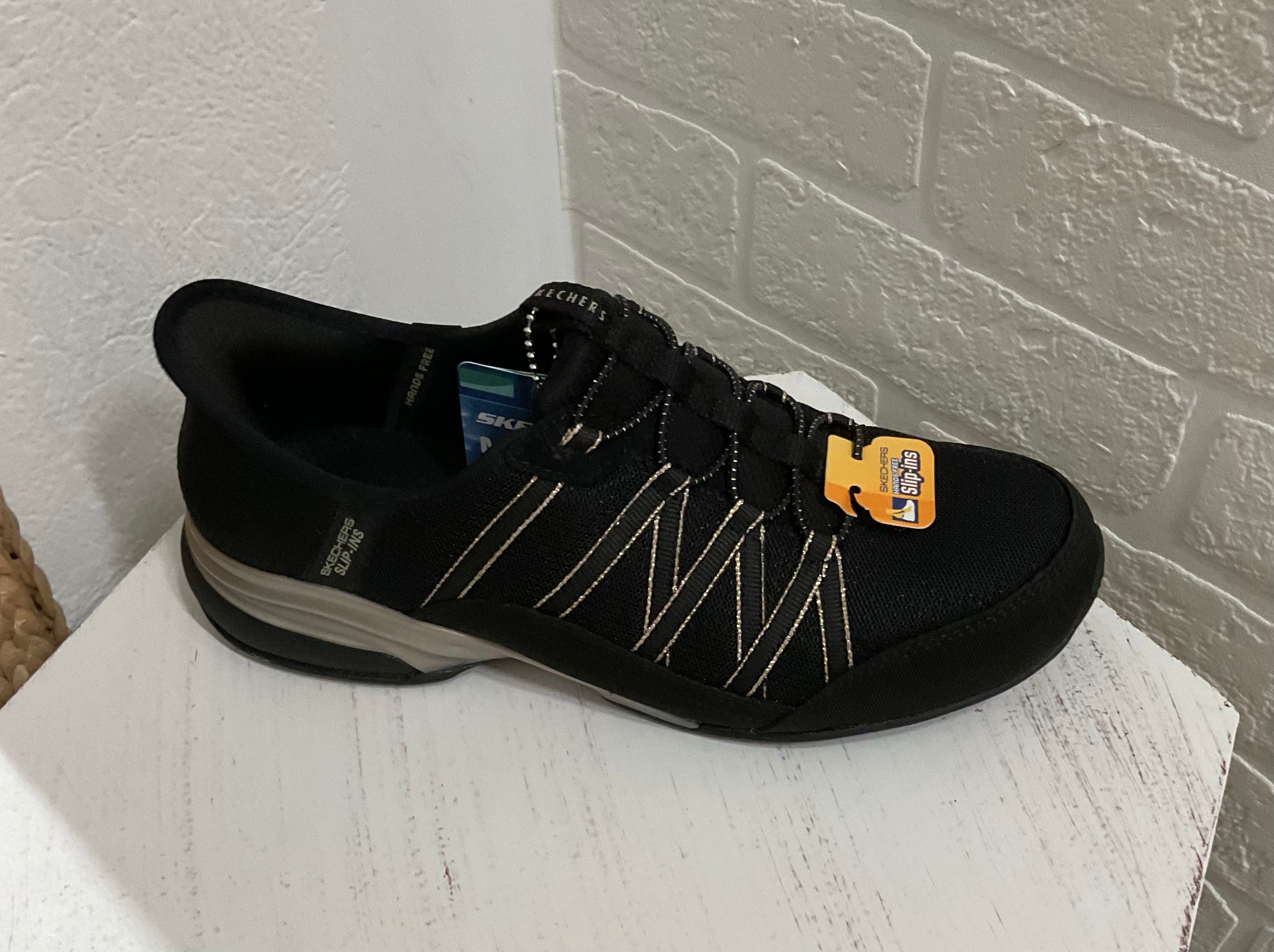 Exhilarate Lumina Black/Gold - Emelda's Shoes