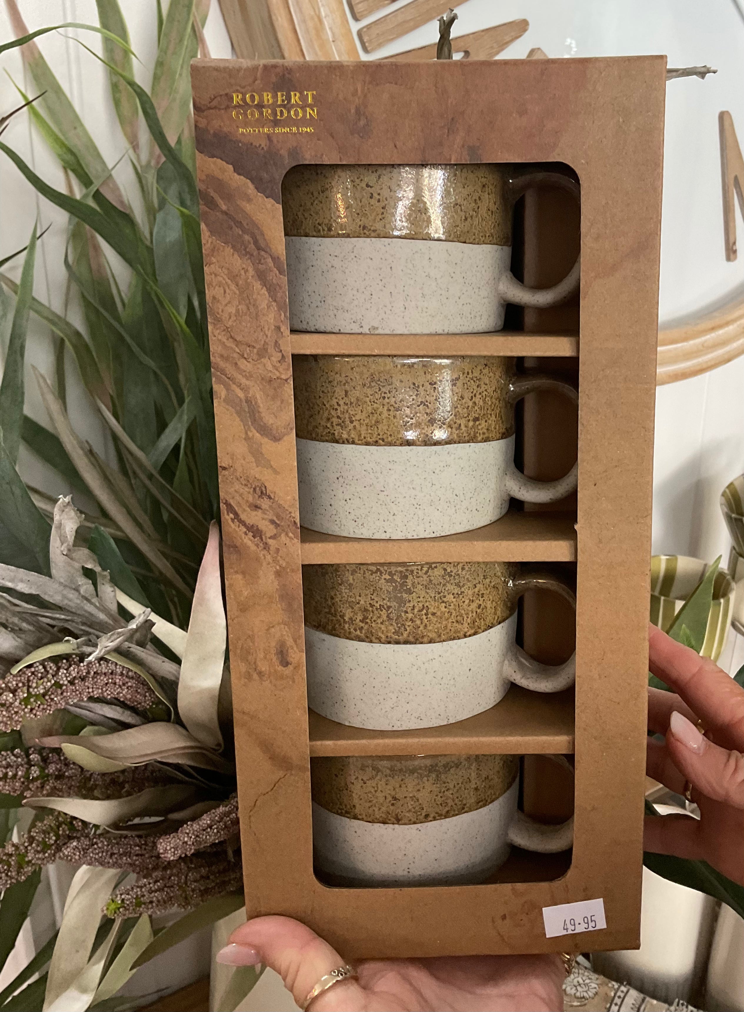 Mineral Mugs-Copper x4 270ml - Emelda's Shoes