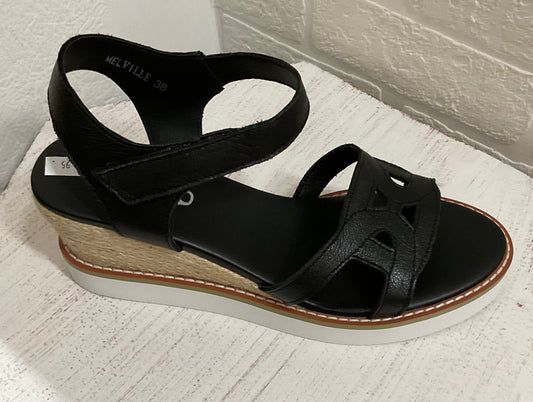 Melville Wedge Black