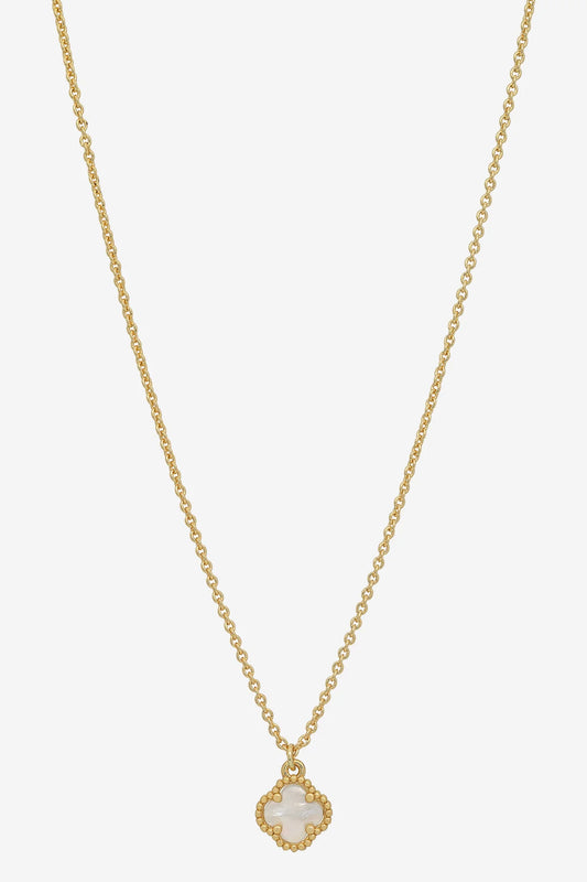 Reign Gold MOP Necklace