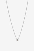 Allegra Silver Clear Necklace