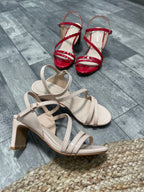 Nanna Patent Leather Heel - Emelda's Shoes