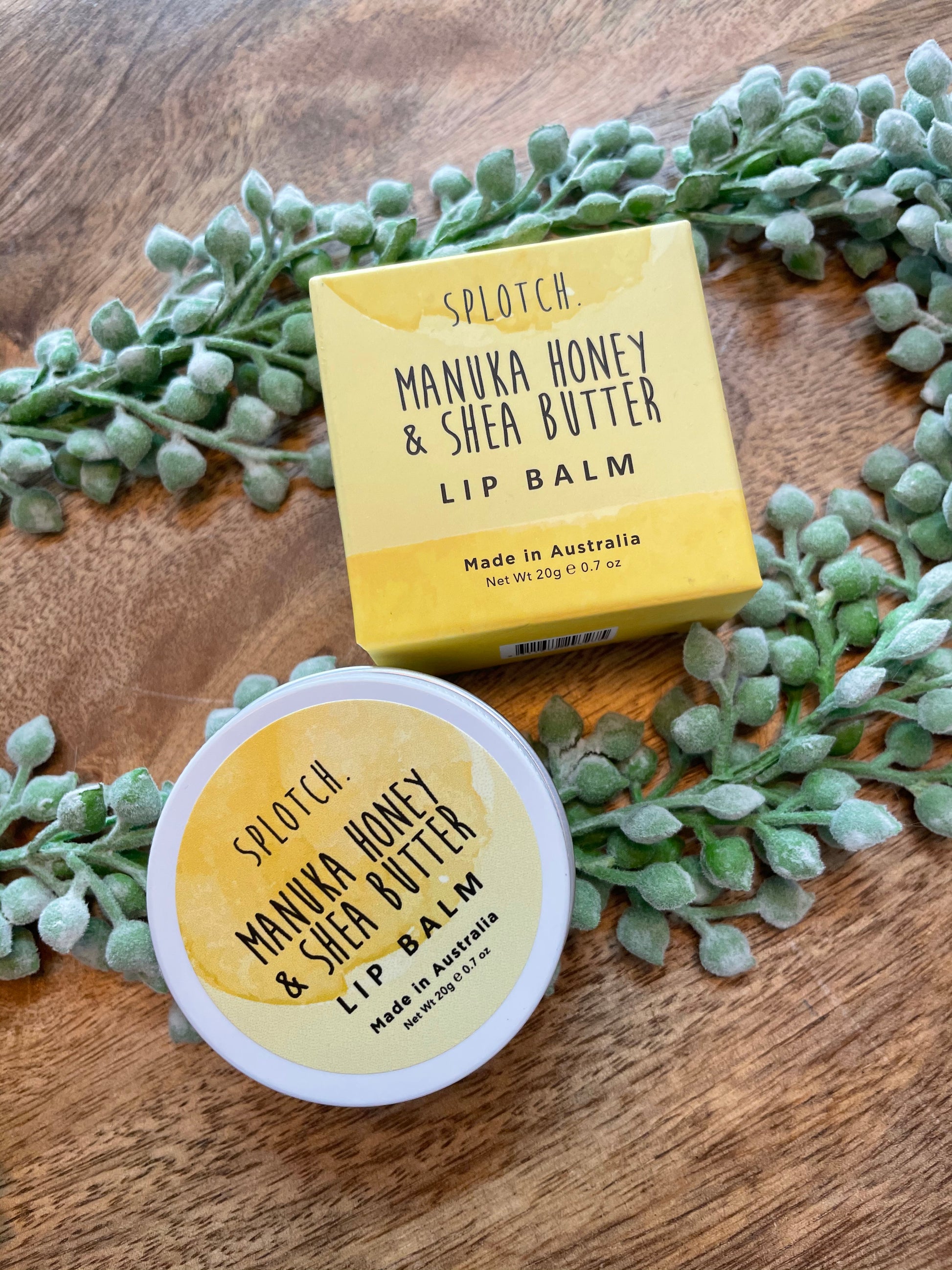 Manuka Honey & Shea Butter Lip Balm - Emelda's Shoes