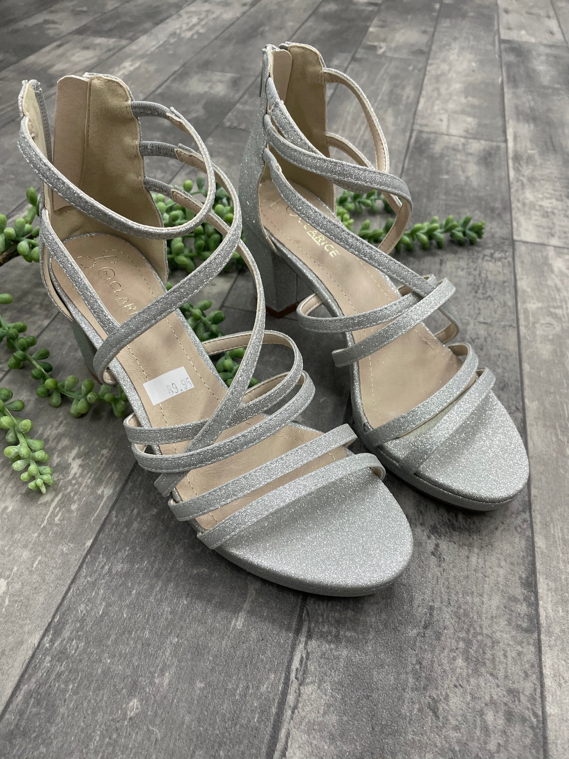 Sasha Glitter Heel - Emelda's Shoes