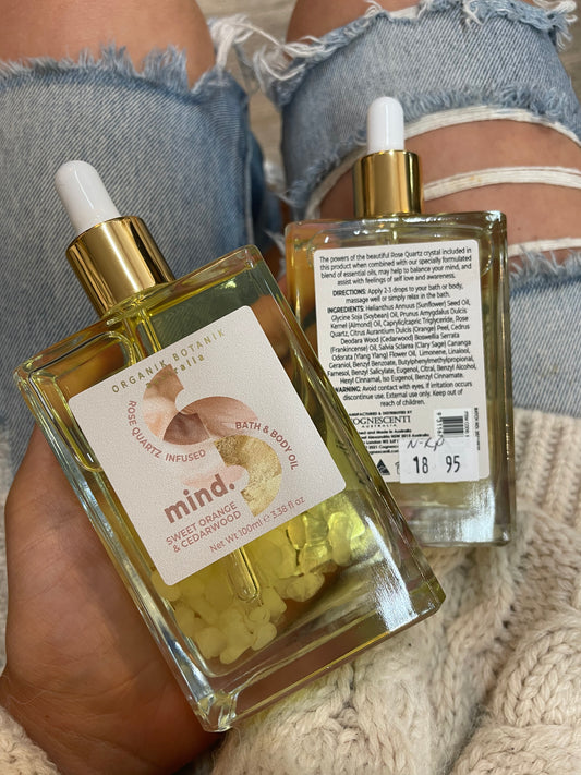 Rose Quartz Bath & Body Oil - Emelda's Shoes