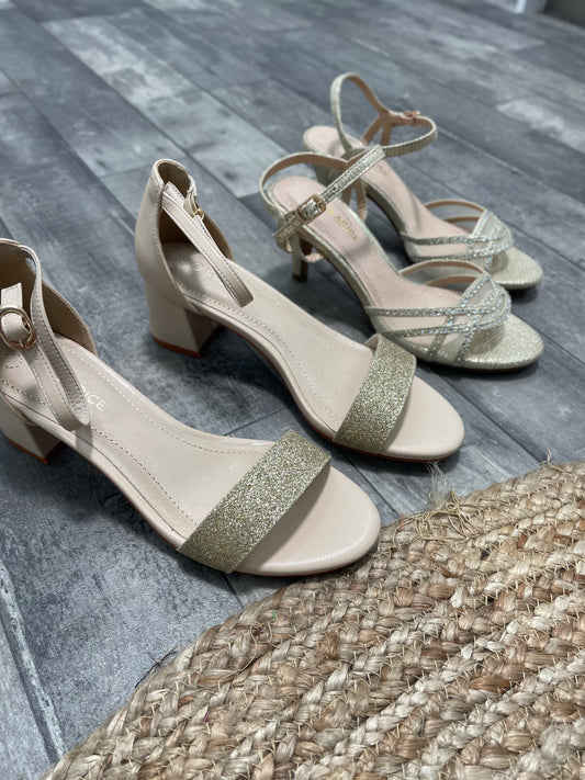 Adoor Glitter Heel - Emelda's Shoes