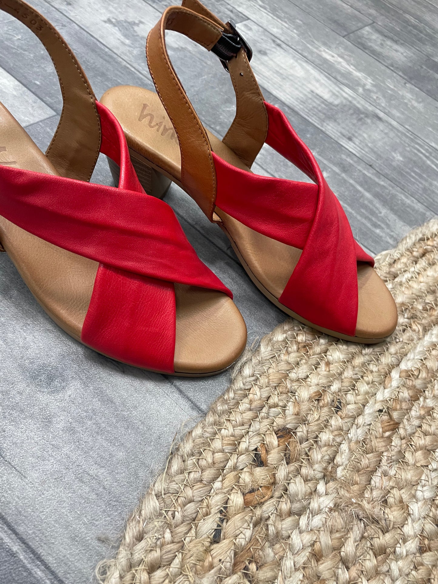 Dalia Red Heel - Emelda's Shoes
