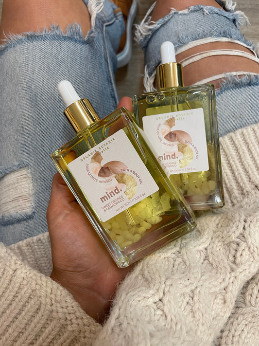 Rose Quartz Bath & Body Oil - Emelda's Shoes