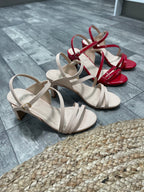 Nanna Patent Leather Heel - Emelda's Shoes